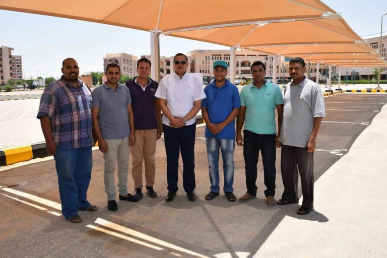 مليون و600 ألف جنيه لساحة انتظار سيارات الطلاب بجامعة سوهاج الجديدة