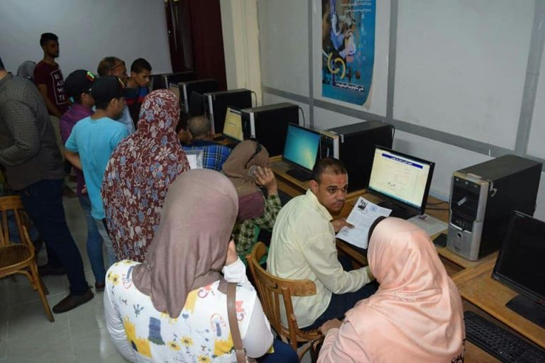 تواصل أعمال التنسيق للمرحلة الثانية بالحرم القديم لجامعة سوهاج