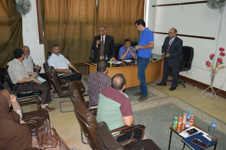 جامعة سوهاج تعقد ورشة عمل حول تفعيل التحصيل الإلكتروني