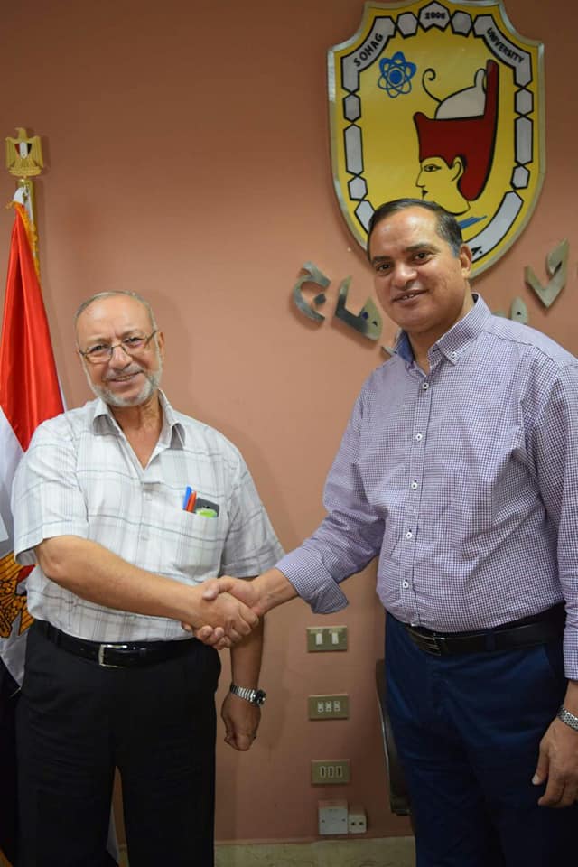 استشارى نظم الجودة في زيارة لجامعة سوهاج