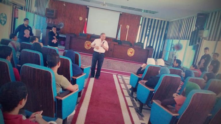 برنامج تدريبي لفريق super education team بجامعة سوهاج