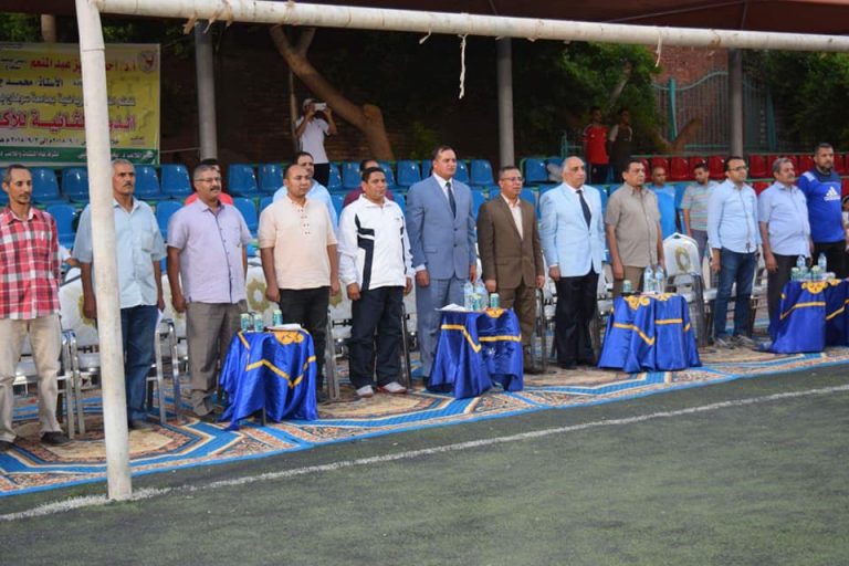 افتتاح بطولة الأكاديميات الثانية في القدم الخماسي بجامعة سوهاج