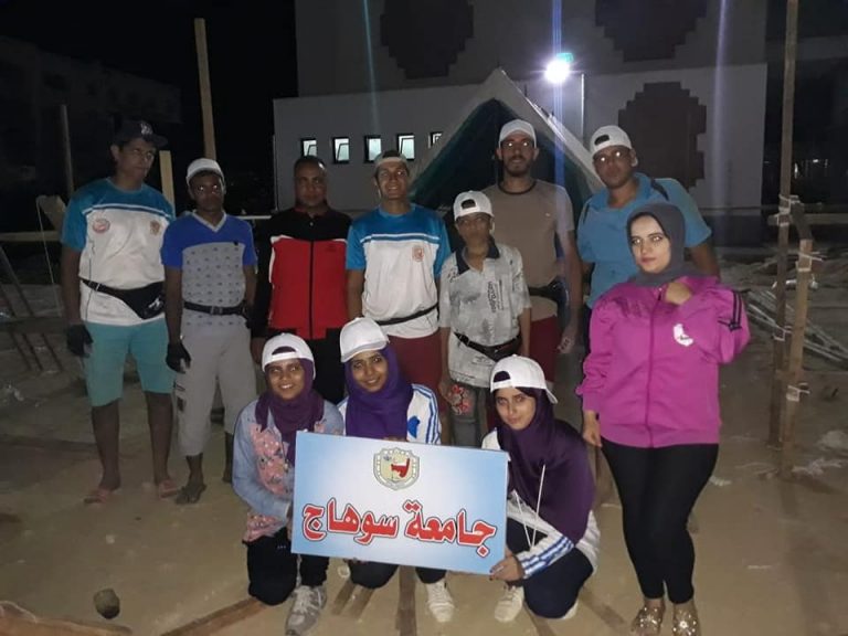 وصول فريق جوالة جامعة سوهاج المشارك في أسبوع المدن الخامس بالسويس