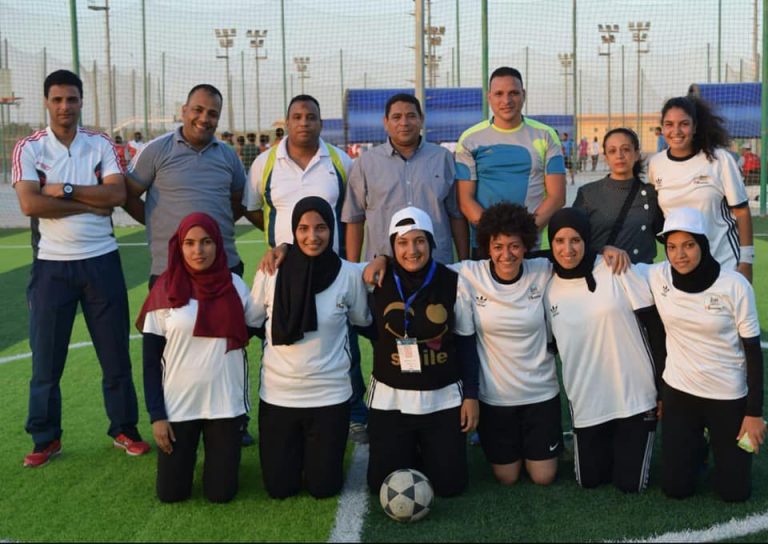 خماسي طالبات سوهاج يصعدن لثمن نهائي أسبوع شباب المدن بالسويس