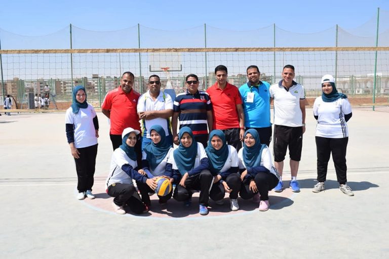 طائرة سوهاح طالبات تفوز على أسوان بشوطين دون رد بأسبوع مدن السويس