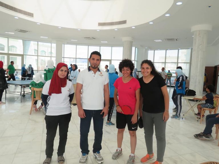 الذهب لسوهاج والفضة لعين شمس في تنس الطاولة طالبات بالسويس