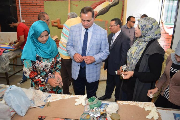 جامعة سوهاج تشارك بمهرجان تقييم مراكز الفنون بالإسكندرية