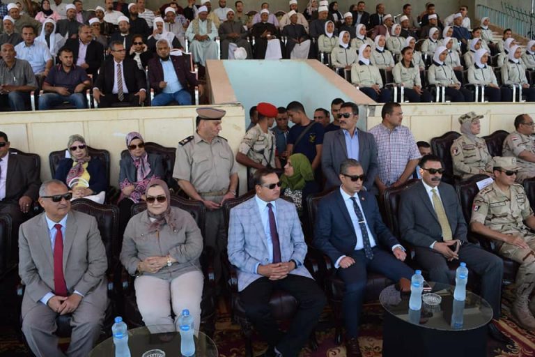 الأنصاري وعزيز يشهدان احتفال سوهاج بالذكرى ٤٥ لنصر أكتوبر