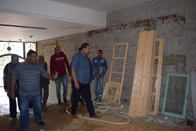 رئيس الجامعة يتفقد صباح اليوم المدينة الجامعية للطالبات