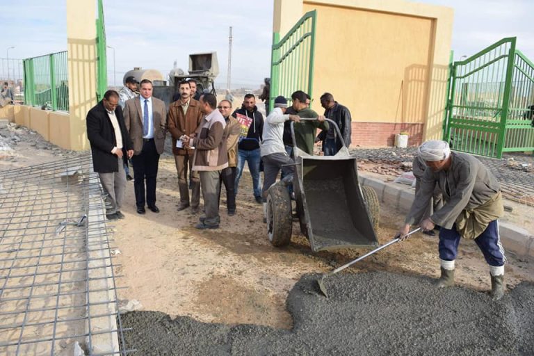 إنشاء بوابة فرعية لدخول جامعة سوهاج الجديدة