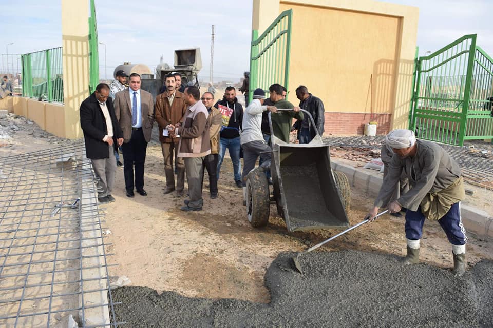 إنشاء بوابة فرعية لدخول جامعة سوهاج الجديدة