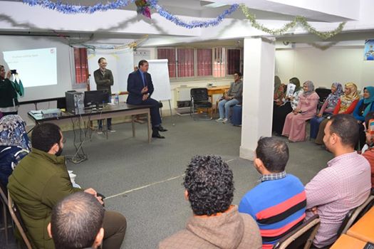 بالتعاون مع الجامعة الأمريكية بدء فاعليات أولى دورات مركز التطوير المهنى بجامعة سوهاج