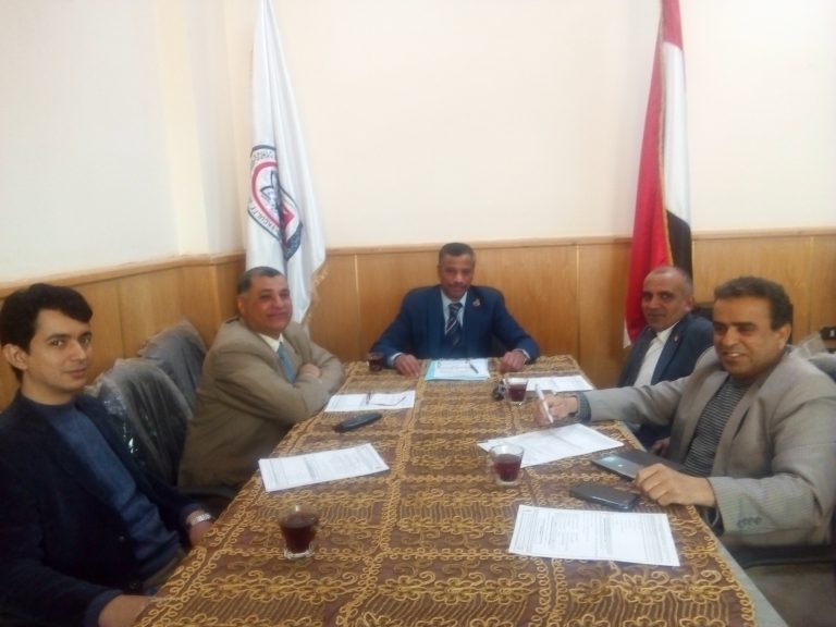 مجلس الكلية اليوم تحت رعاية سيادة العميد كلية الألسن د.ناصر حجي
