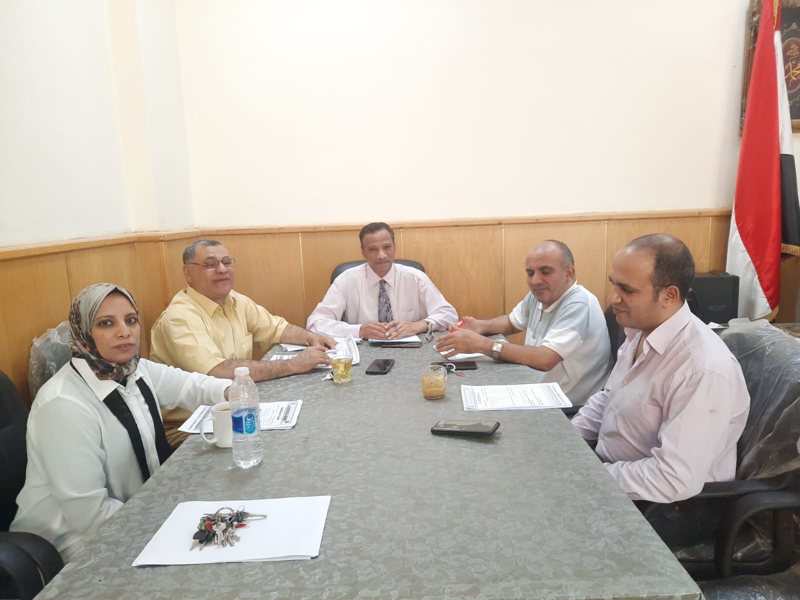 أنعقد مجلس الكلية اليوم تحت رعاية السيد الأستاذ الدكتور ناصر حجي عميد الكلية الألسن وناقش عدت موضوعات ومنها كما يلي