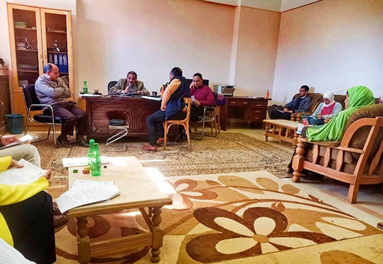 سيمنار بقسم اللغه العبرية بكلية الألسن جامعة سوهاج