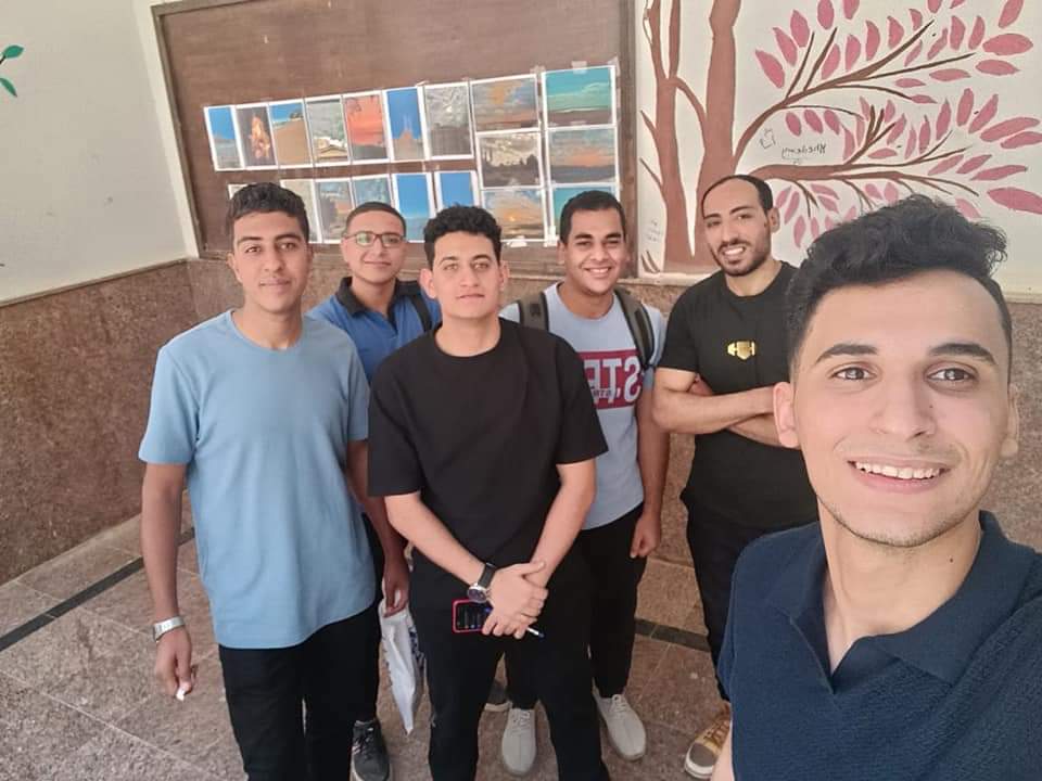 المعرض الفنى لدى طلاب كليه الألسن للعام الجامعي ٢٠٢٣-٢٠٢٤ م