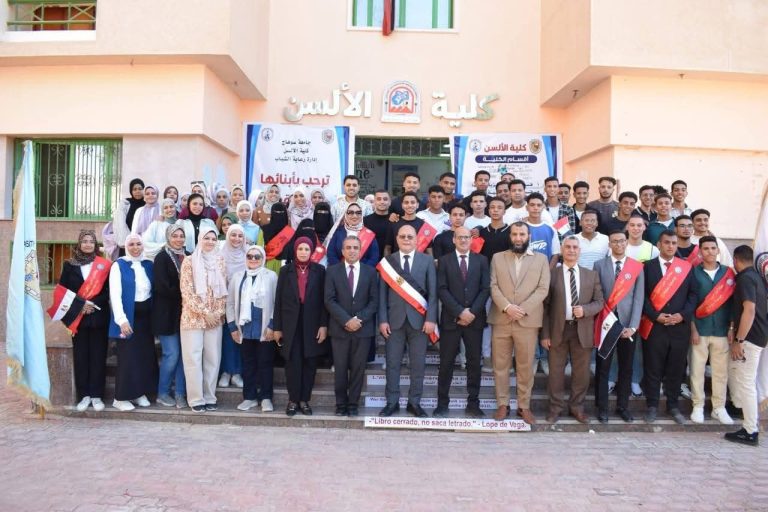 رئيس جامعتنا يزور كليتنا